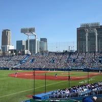 Photo taken at Left Field Stand by ばくりんこ☆ on 3/31/2024