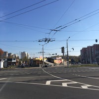 Photo taken at Остановка «Станция метро “Пушкинская”» by Heliboro P. on 10/19/2016