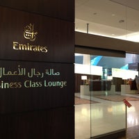 Photo taken at Emirates Business Class Lounge by Satoshi S. on 5/1/2013