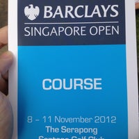 Photo taken at Barclays Singapore Open by Joleen on 11/10/2012
