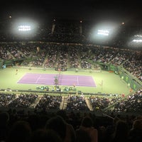 3/29/2018 tarihinde Stas_Rogozinziyaretçi tarafından Crandon Park Tennis Center'de çekilen fotoğraf