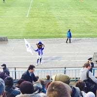 Photo taken at Центральный стадион профсоюзов by ▼АлешниковаΔ on 4/17/2015