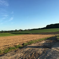 Photo taken at Les champs de Linkebeek by Elisa H. on 5/21/2017