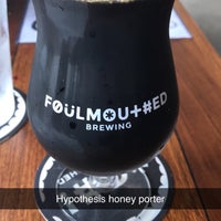 Photo taken at Foulmouthed Brewing by James R. on 5/19/2019