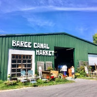 Photo taken at Barge Canal Market by Mortizia13 on 8/31/2022