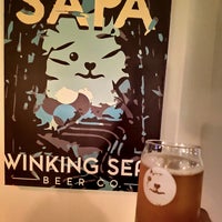 Photo taken at Winking Seal Beer Co. Taproom by Mortizia13 on 1/2/2020
