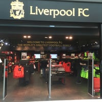 Photo taken at Liverpool FC Shop by Kristoffer K. on 7/31/2016