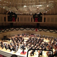 Photo taken at Orchestra Hall by Julie C. on 12/8/2012
