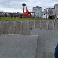 Photo taken at Paccar Pavillion At Olympic Sculpture Park by Craig W. on 12/22/2021