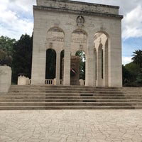 Photo taken at Mausoleo Ossario Gianicolense by Jen K. on 5/1/2019
