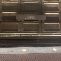 Photo taken at Gallery Place - Chinatown Metro Station by Jen K. on 6/15/2023