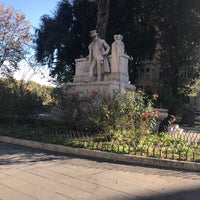 Photo taken at Piazza Giuseppe Gioacchino Belli by Jen K. on 10/24/2018