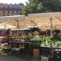 Photo taken at Piazza di San Cosimato by Jen K. on 9/7/2019