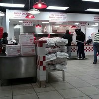 Photo taken at Five Guys by X on 10/10/2012