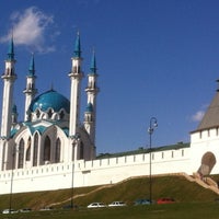 Photo taken at Kazan Kremlin by Pasha P. on 5/2/2013