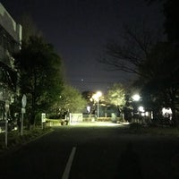 Photo taken at 電気通信大学 西門 by Watalu Y. on 2/18/2018