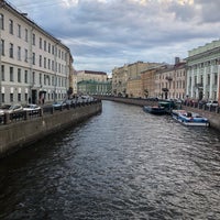 Photo taken at Большой Конюшенный мост by Евгения М. on 6/15/2018