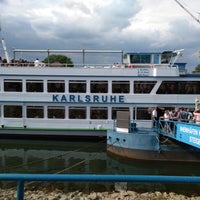 Photo taken at Fahrgastschiff MS Karlsruhe by Ilias C. on 6/24/2018
