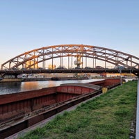 Photo taken at Schulenburgbrücke by Ilias C. on 4/17/2022