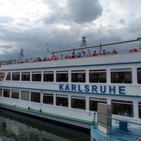 Photo taken at Fahrgastschiff MS Karlsruhe by Ilias C. on 6/24/2018