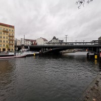 Photo taken at Eisenbahnbrücke über die Spree by Ilias C. on 11/11/2019