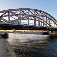 Photo taken at Schulenburgbrücke by Ilias C. on 4/17/2022