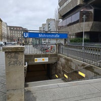 Photo taken at U Mohrenstraße by Ilias C. on 2/15/2024