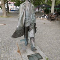 Photo taken at Konrad-Adenauer-Statue by Ilias C. on 8/6/2021