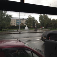 Photo taken at Советская площадь by Дарья К. on 9/20/2016