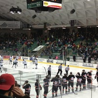 Photo taken at Thompson Arena at Dartmouth by Qi G. on 3/2/2013