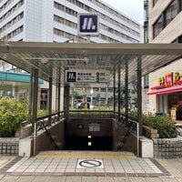Photo taken at Sakaisuji-Hommachi Station by ザック P. on 4/20/2024