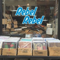 Photo taken at Rebel Rebel Records by Kathi G. on 5/13/2016