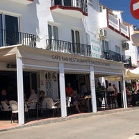 Photo taken at Café Bar Restaurante Balcón de Maro by Juan B. on 8/7/2021