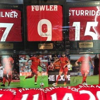 Photo taken at Liverpool FC Official Club Store by jambi G. on 7/29/2017