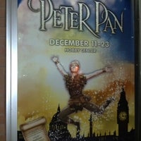Photo taken at Peter Pan @ The Hobby Center by Alejandra C. on 12/16/2012