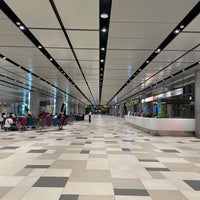 Photo taken at Terminal 4 Arrival Hall by banghui on 4/5/2024