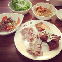 Photo taken at Hyang-To-Gol Korean Charcoal BBQ Buffet by Denise on 3/2/2013