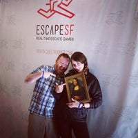 Photo taken at EscapeSF - room escape games by Will C. on 4/30/2018