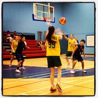 Photo taken at Tipoff Jammers Women&amp;#39;s Basketball League @ UWC by PK O. on 11/3/2012