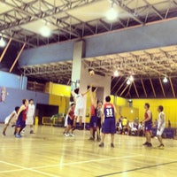 Photo taken at Jammers Basketball League @ Clementi Sports Hall by PK O. on 8/20/2013