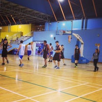 Photo taken at Jammers Basketball League @ Clementi Sports Hall by PK O. on 8/6/2013