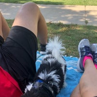 Photo taken at Dogpark by Anna B. on 8/10/2019