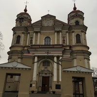 Photo taken at Šventų apaštalų Petro Ir Povilo Bažnyčia | Church of St Peter and St Paul by Takayuki H. on 11/18/2019