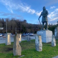 Photo taken at Leif Erikson Statue by Peter A. on 12/11/2020