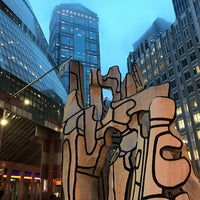 Photo taken at Monument with Standing Beast - Dubuffet sculpture by Joseph A. on 4/4/2017