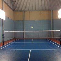 Photo taken at The Rackets Badminton Court by L e k R o c k R o c k on 4/27/2014