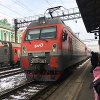 Photo taken at Irkutsk Railway Station by Tomáš 🐦 V. on 3/20/2020