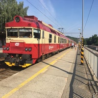 Photo taken at Železniční stanice Blansko město by Tomáš 🐦 V. on 7/21/2018