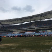 Photo taken at Incheon Munhak Stadium by SANAIGAPPA on 3/30/2019