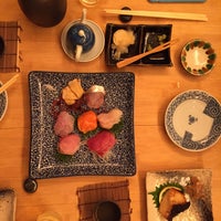Photo taken at Sushi Yasuda by Becca S. on 12/23/2015